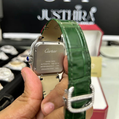 Moissanite Strap Watch