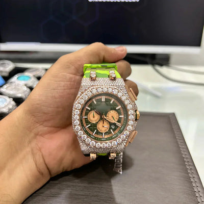 Moissanite Strap Watch VIP
