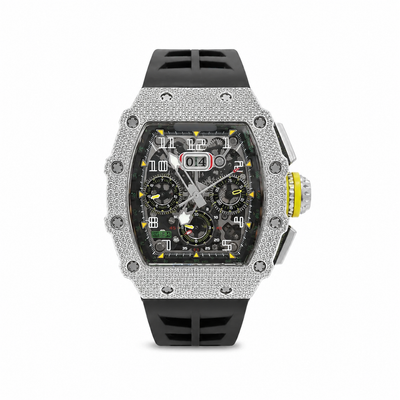 Moissanite Diamond Strap Watch